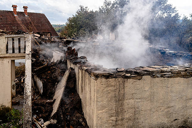 Professional Fire Damage Removal technician working in District of Columbia, DC